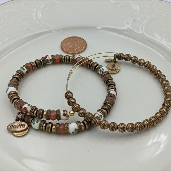 Alex and Ani Rafaleian Gold Romance Wrap Set - Picture 8 of 9